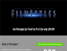 Tablet Screenshot of filmstyles.dvcreators.net